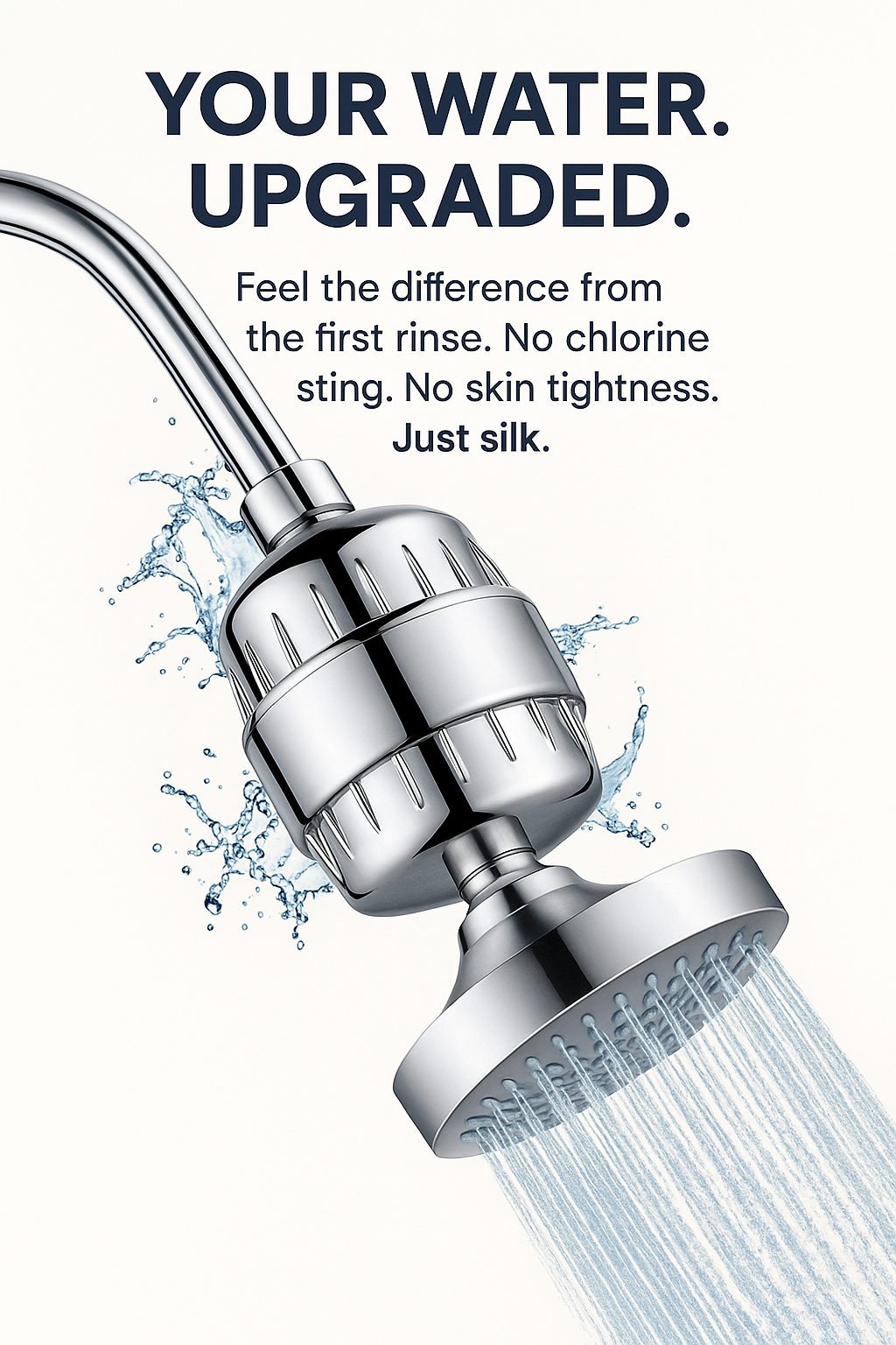 SilkShower™ Filter - Softer Skin & Hair from Your Very First Wash
